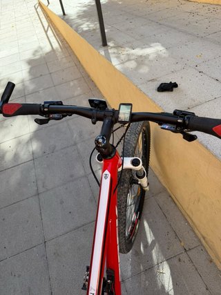Bicicleta de Montaña Trek Roja