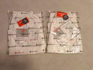 2 Pantalones de Trabajo Blancos Talla S