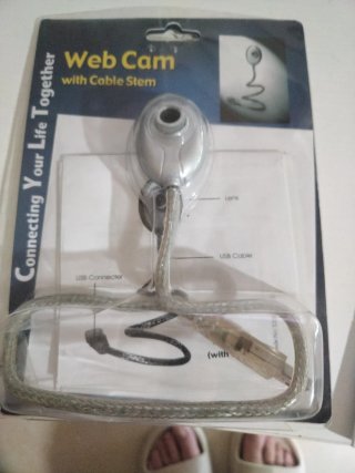 Webcam con Soporte Flexible