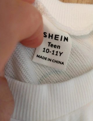 Sudadera Shein aguacates 10-11 años