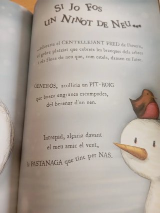 Libro en catalán, "SI JO FOS..."Infantil/Juvenil