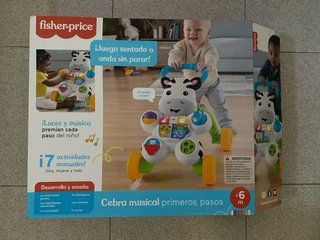 Andador Cebra Fisher Price