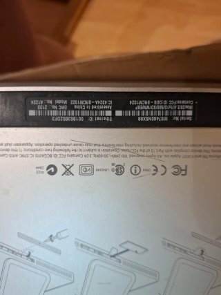 iMac A1224 20 Ordenador Funciona