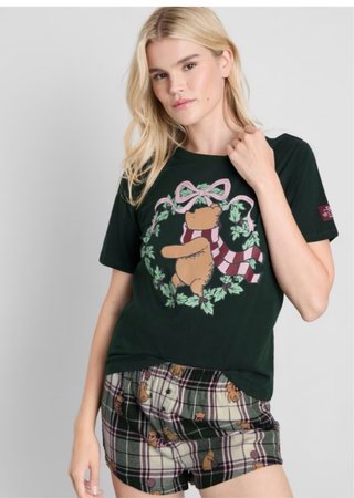 Pijama Primark Winnie the Pooh Verde Talla L/XL