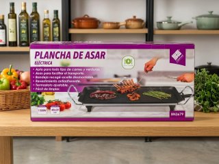 Plancha de Asar Eléctrica 1500W