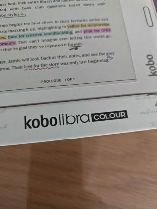Kobo Libra Colour eReader Pantalla E Ink Kaleido