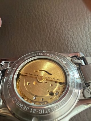 Reloj Lotus Automático Esfera Azul