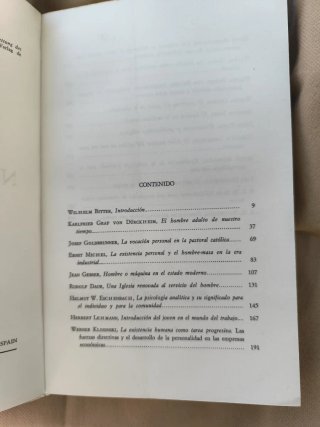 Lo humano en nuestro tiempo. Wilhelm Bitter