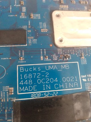 Placa base HP 923689-601. Repuesto pcb main