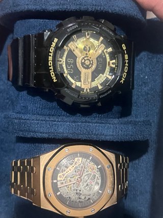 Relojes Audemars Piguet y Casio G-Shock