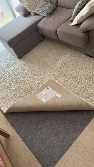 Alfombra color Hueso 160x230