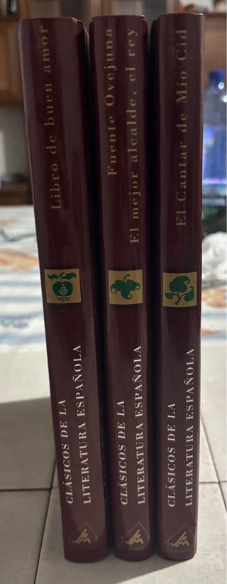 Pack clásicos de la literatura española.