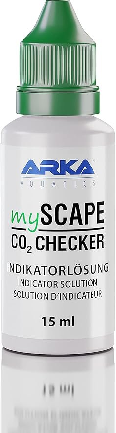 ARKA mySCAPE-CO2 Checker Liquid - 15 ml - Control fiable del CO2 con Pantalla en Color. Indispensabl