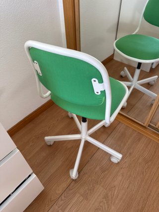 Silla de escritorio Ikea verde
