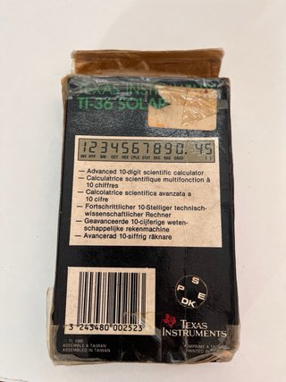 Calculadora Científica Texas Instruments TI-36