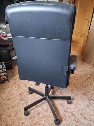 Silla de oficina Ikea negra