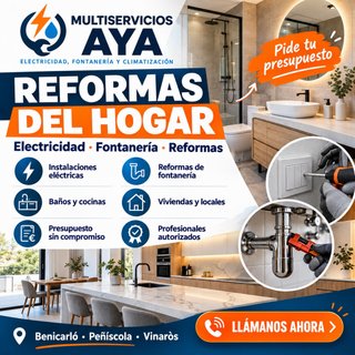 Reformas de hogar | Electricidad y fontanería