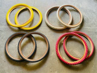 Copertoni BMX colorati (4 pezzi)