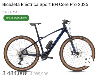 BH Core 29 Pro E-MTB XC 20kg