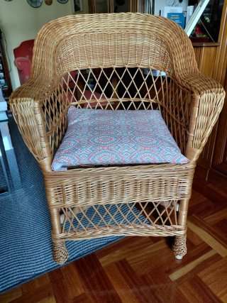 Butaca de Mimbre