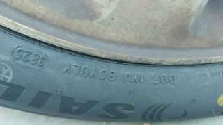 2 Neumáticos 205/55R16 91V (1 día uso)