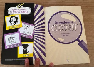 Libro infantil Los misterios de Clodett