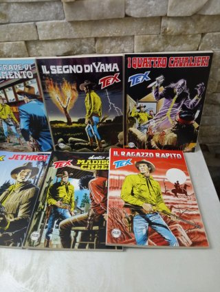 Sotto fumetti Tex vintage