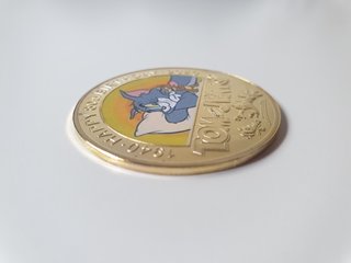 Moneda Conmemorativa 80 Aniversario Tom y Jerry