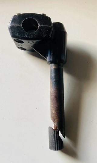 Piantoni manubrio BMX anni '80