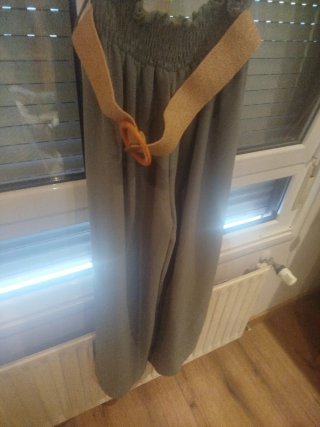 Pantalón fluido mujer talla única