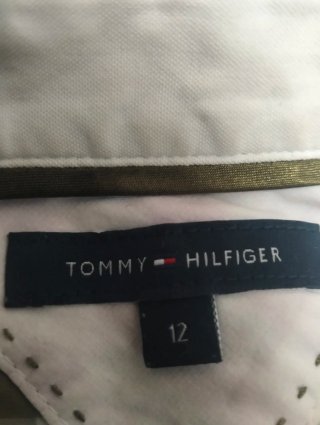 Camisa Tommy Hilfiger de Cuadros, talla 12