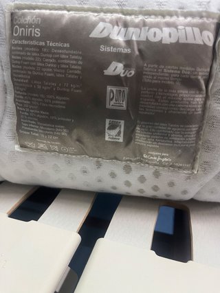 Letto con struttura a doghe (elettrico) e materasso in lattice 90x190