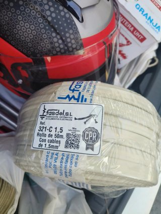 Rollo de Cable Triplan Fasdel 14.5 mt