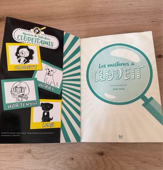 Libro infantil “ los misterios Clodett”