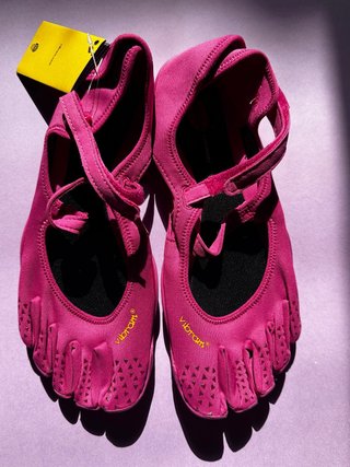 Vibram FiveFingers Rosa Velcro Talla 39