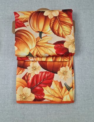 Tovaglia antimacchia 140x230 cm zucche