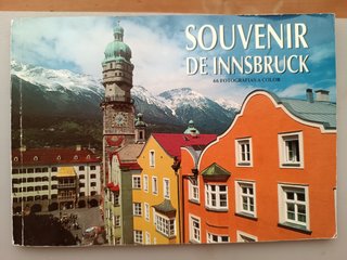 Lote de 4 guías de Viena, Budapest e Innsbruck