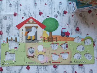 Puzzle Goula Granja 1-5 Años
