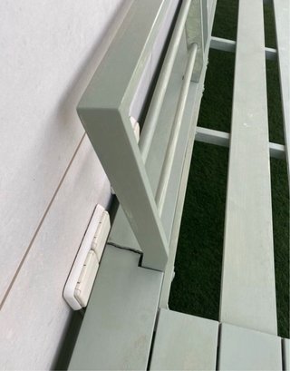 Conjunto de Sofás de Exterior Blancos