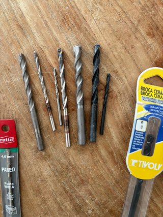 11 Brocas Pared Madera Cerámica Hormigón!