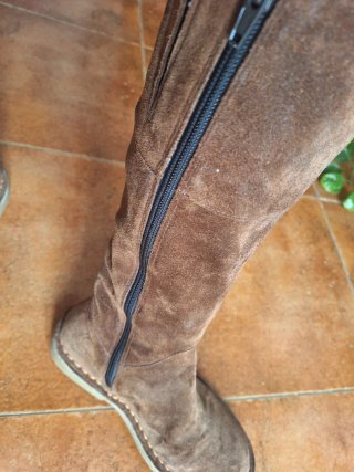 Botas Altas Marrones Talla 35