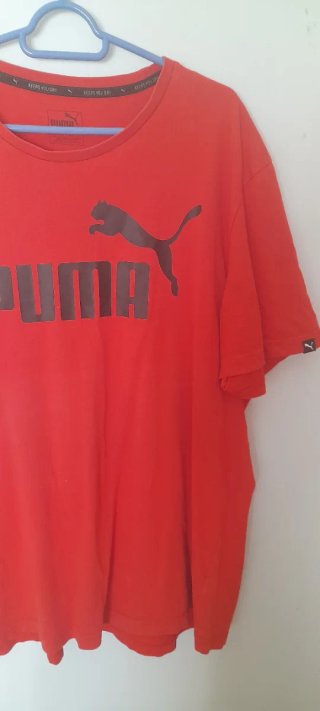 Camiseta Adidas Azul Talla 2XL y PUMA Rojo2XL