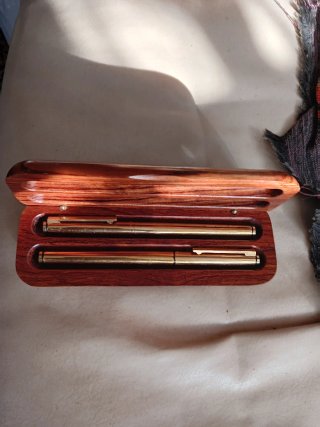 Juego de Bolígrafo y Pluma Pelikan 585 14C Vintage
