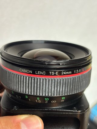 Objetivo Canon TS-E 24mm f/3.5 L series
