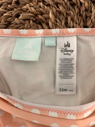 Braguita Disney Topos Salmón Talla 23m
