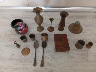 Lote Antigüedades Varias