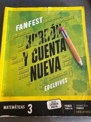Matemáticas 3, Segundo Ciclo Primaria, Fanfest ...