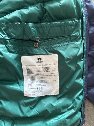 Chaqueta plumífero Altonadock Thermolite. Perfecto