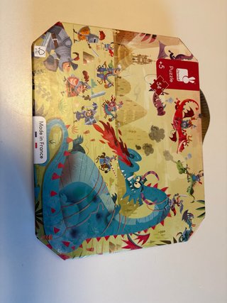 Puzzle Janod 54 piezas +5 años Dragones