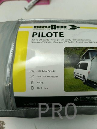 Brunner Camping Accessories Heckzelt Piloto Unisex